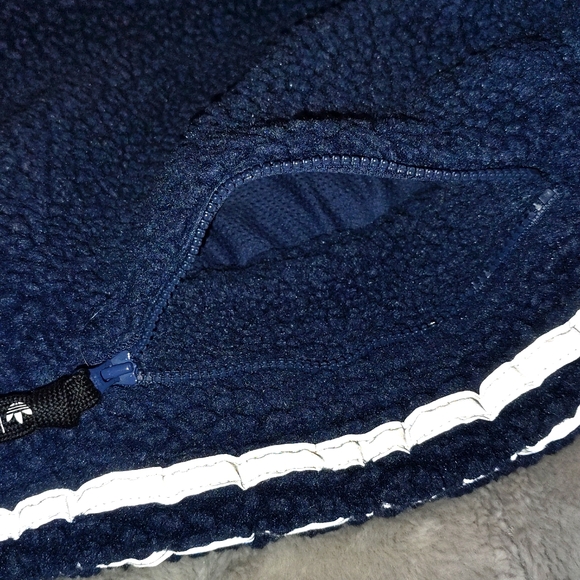 🎽 Adidas X Blondey McCoy Sherpa Reflective Shorts. Size Small. - Picture 5 of 16